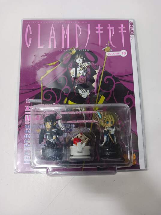 Tokyopop Clamp No Kiseki Volume 10 3pc Chess Piece Set NIP image number 1