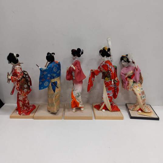5pc Set of Yamaha Kyugetsu Dolls image number 4