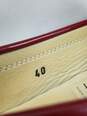 Authentic Tod's Cherry Red Driver Loafer W 10 image number 7