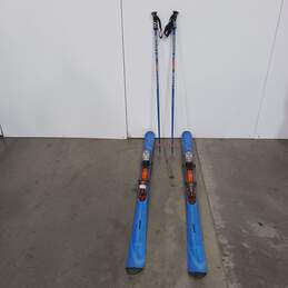 Atomic 150cm Skis w/ Devise 310 Bindings & Poles