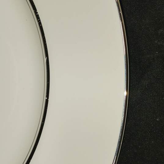 6pc Sliver Trimmed Bon-Lite Plate Set image number 5