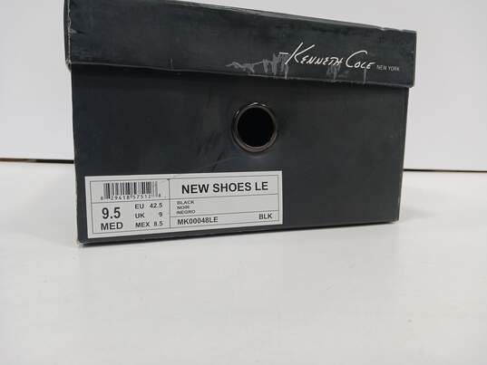 "New Shoes LE" Men's Black Oxfords Size 9.5 IOB image number 7