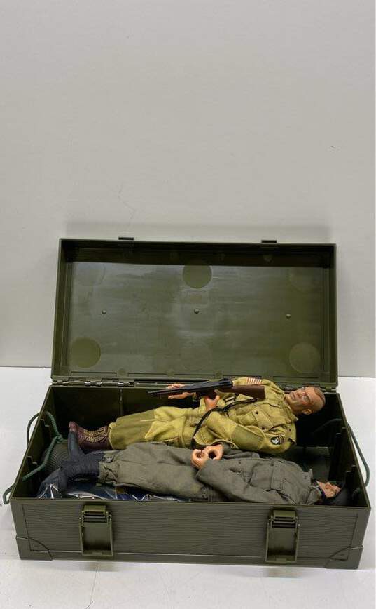 3 G.I. Joe Acton Figures with 2 Crate Boxes and Accessories image number 3