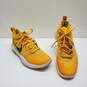 Mens Nike Zoom Rev Basketball Lakers Yellow Grey Size 7.5 image number 1