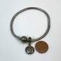 Designer Pandora S 925 ALE Sterling Silver Snake Chain Bracelet With Charm image number 3