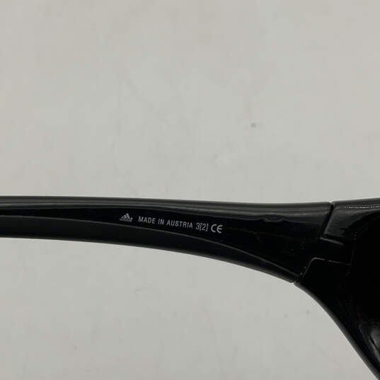 Mens A270 Black Orange UV Protection Full-Rim Sunglasses With Case image number 7