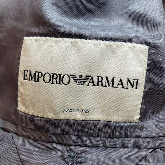 Emporio Armani Men Gray Suit Jacket Sz L image number 4
