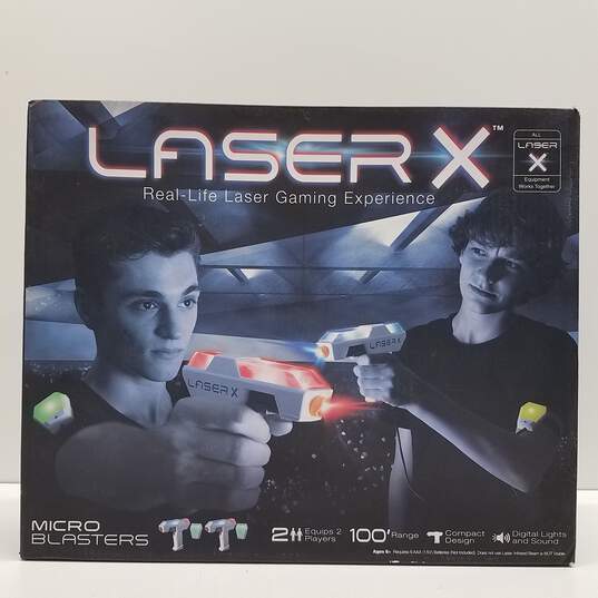 Lot of 2 Laser X Micro Blasters Laser Tag Game image number 3
