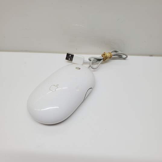 Apple A1152 USB Wired Optical Mouse Untested P/R image number 1