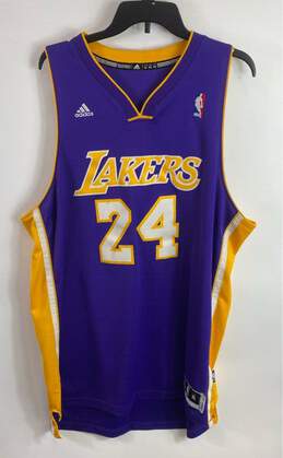 Adidas NBA Lakers Purple Jersey 24 Bryant Kobo - Size X Large