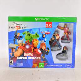 Sealed XBOX ONE DISNEY INFINITY 2.0 Edition Marvel Super Heroes Starter Pack Avengers