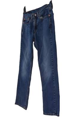Mens Blue 5 Pocket Design Easy Wash Pullon Casual Jeans Size 28x30 alternative image