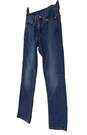 Mens Blue 5 Pocket Design Easy Wash Pullon Casual Jeans Size 28x30 image number 2