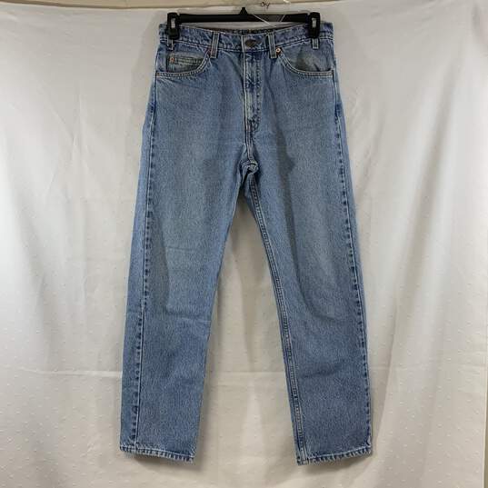 Men's Light Wash Levi's 505 Relaxed Fit Jeans, Sz. 33x30 image number 1