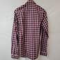 Barneys New York Cotton Plaid LS Button Up Shirt Women's Small image number 2