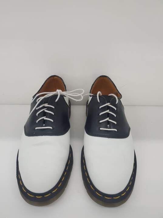 Men DR. MARTENS Rafi Saddle Shoes Black/white Size-10 Used image number 1
