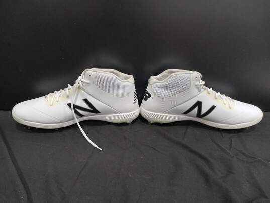 New Balance Men's White Golf Shoes Size 16 image number 3