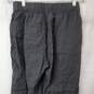 Eileen Fisher Black & Gray Check Pants Women's XS image number 2