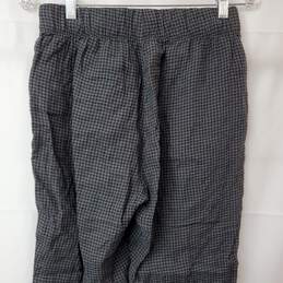 Eileen Fisher Black & Gray Check Pants Women's XS alternative image