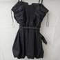 Women's Black Zara Midi Dress Size S image number 4