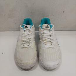 Adidas Men's Barricade 2016 White Tennis Pickleball Shoes Size 13
