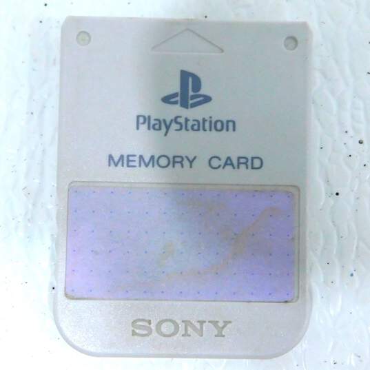 4ct PS1 PS ONE Memory Card Lot image number 4