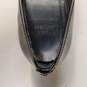 Stuart Weitzman Patent Peep Toe Heels Black 9 image number 8