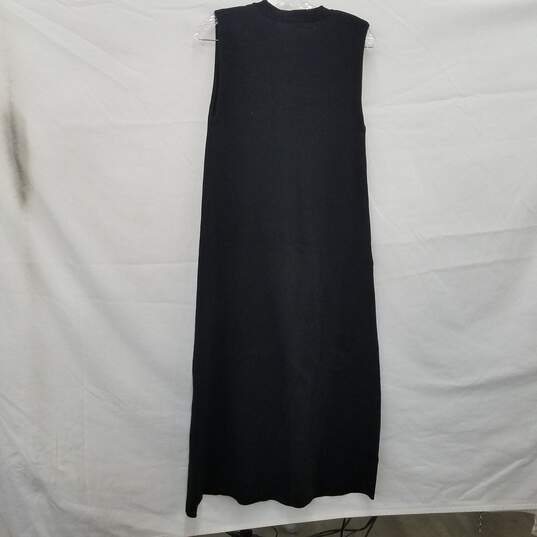 Zara Sleeveless Black Dress NWT Size Medium image number 2