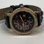 Designer Betsey Johnson BJ00339-08 Gold-Tone Rhinestone Analog Wristwatch image number 3