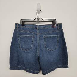 Classic Rise Blue Jean Shorts alternative image