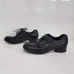 Born Black Leather Dress Shoes Size 7.5 alternative image