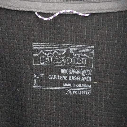 Patagonia Quarter Zip Long Sleeve Size L image number 2