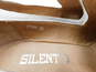 Silent D Cream Color Slip-On Heel Shoes Size Women's 7 image number 6