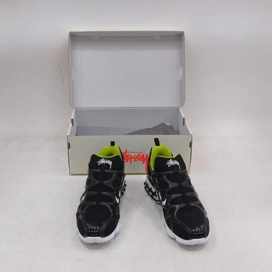 Nike Air Kukini Spiridon Cage 2 Stussy Black Men's Shoes Size 12 image number 1