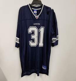Mens Navy Blue Dallas Cowboys Ricky Williams #31 Football NFL Jersey Sz 2XL