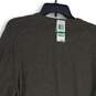 NWT Alfani Mens Brown Knitted V-Neck Long Sleeve Pullover Sweater Size L image number 4
