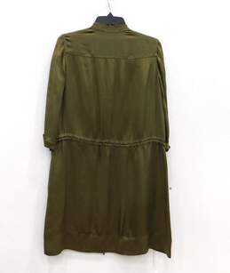 Diane Von Furstenberg Green Shirt Dress alternative image