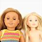 American Girl Lea Clark 2016 GOTY Doll in Meet Dress w/ Camille Wellie Wisher image number 8