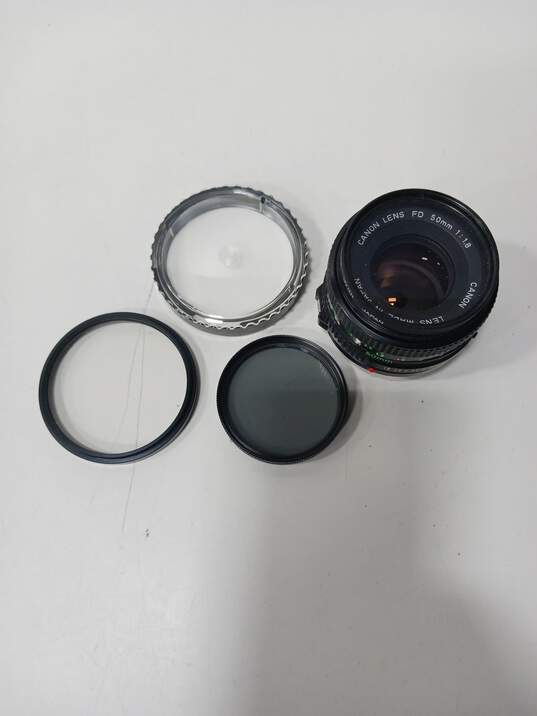 Canon AE-1 Program 35mm SLR Film Camera with Macro Focusing Zoom 70-210mm Bundle image number 7