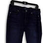 Womens Blue Denim Medium Wash Pockets Comfort Bootcut Leg Jeans Size 8/29 image number 3