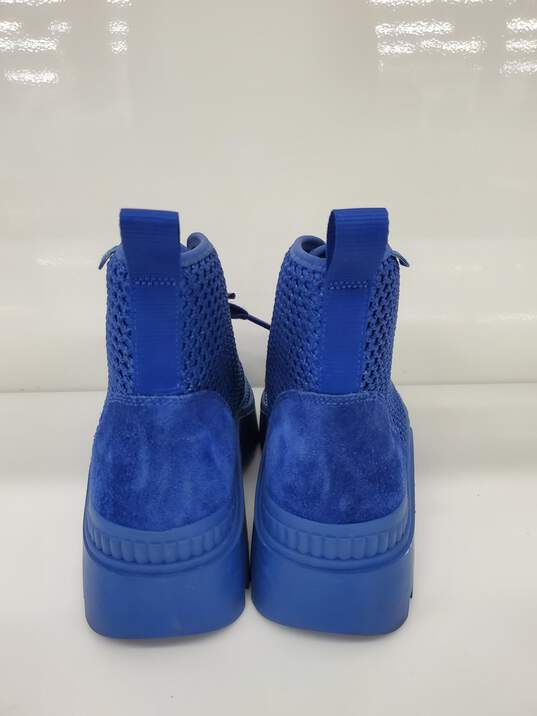 Men Tory Burch camp Blue Royal Taille Boots Size-10 used image number 5