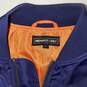 Members Only Navy Nylon Full Zip Jacket Size L image number 3