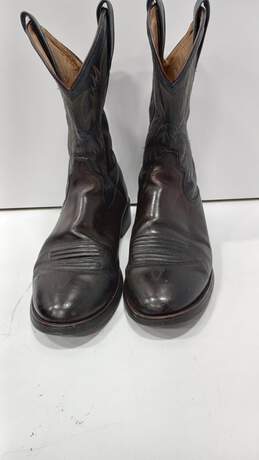 Men's Ariat Brown Leather Western Style Boots Sz 10D