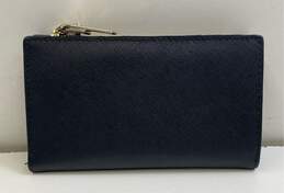 Kate Spade Bi Fold Wallet Black Leather alternative image