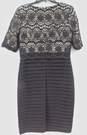 Adrianna Papell Women's Black Lace Dress Size 8 image number 3