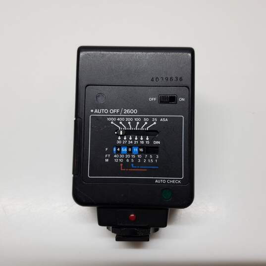 Vivitar Auto 2600 Camera Flash-For Parts Repair Untested image number 4