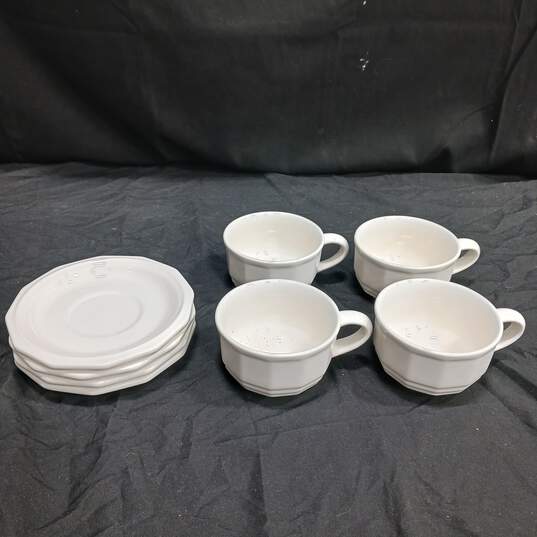8 Pc. Bundle of Pfaltzgraff Cups and Saucers image number 1