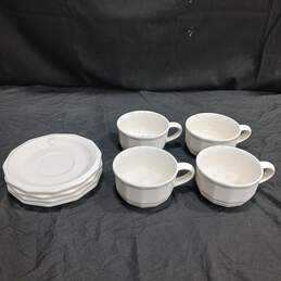 8 Pc. Bundle of Pfaltzgraff Cups and Saucers