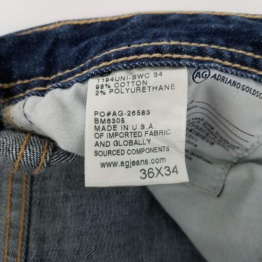 Ag Adriano Goldschmied The Everett Straight Leg Jeans Size 36x34 image number 5