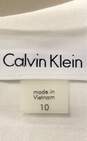 Calvin Klein White Casual Dress - Size 10 image number 3